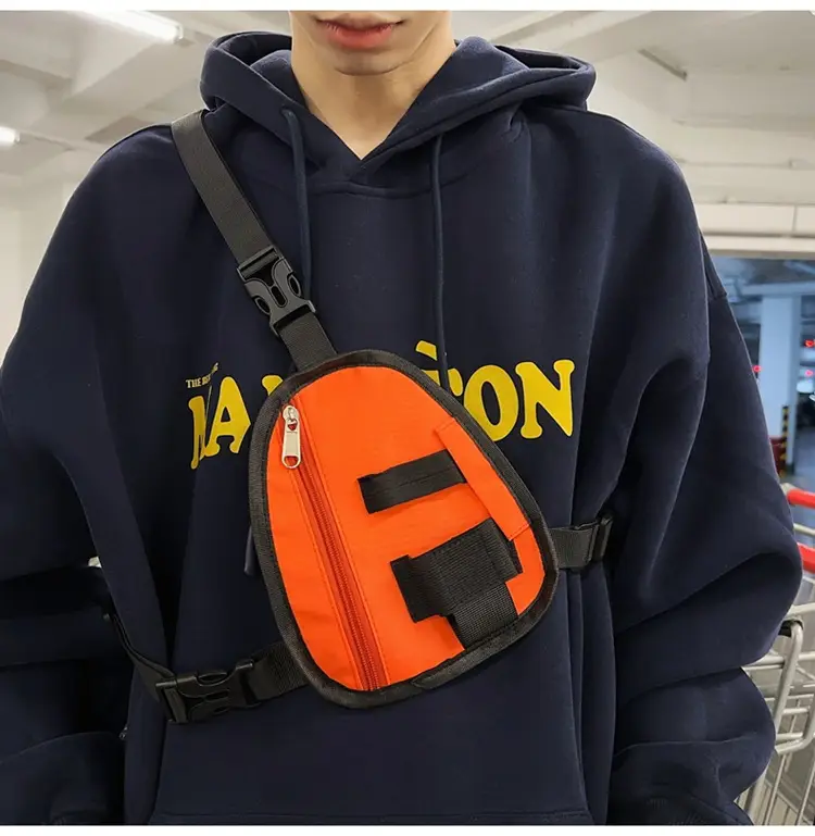 Men's Black Shoulder Crossbody Bag Lightweight Sports Fashion — feature 22