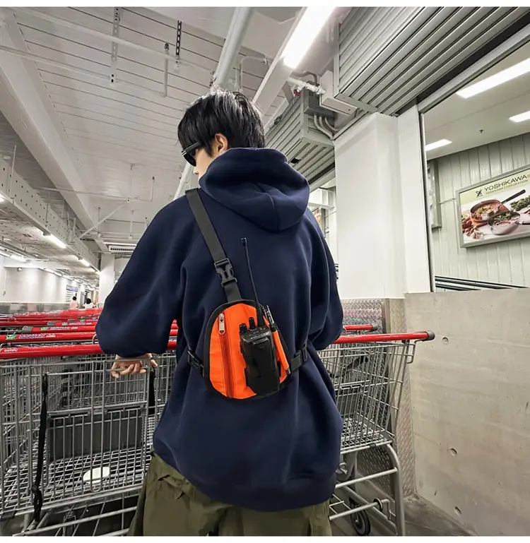 Men's Black Shoulder Crossbody Bag Lightweight Sports Fashion — feature 23