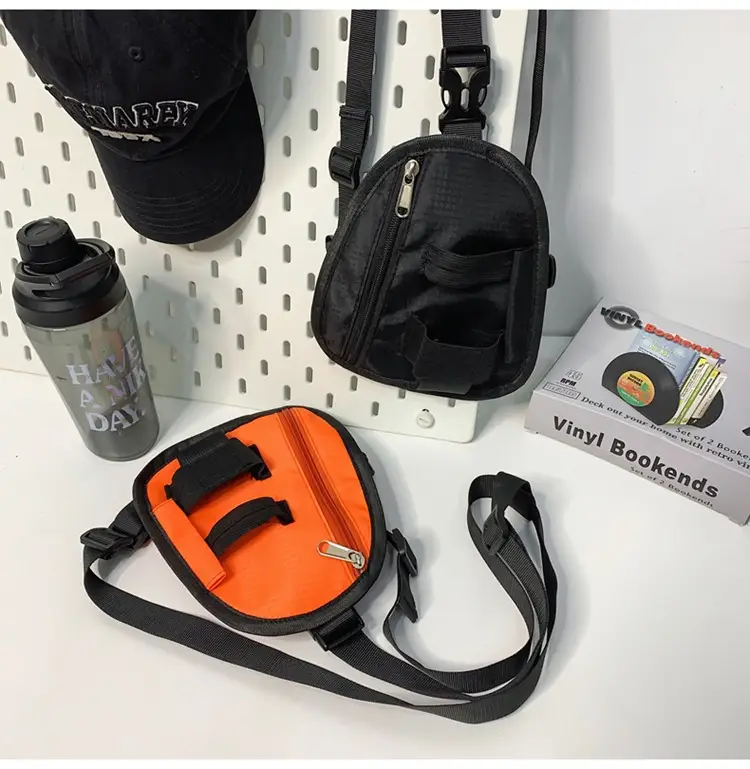 Men's Black Shoulder Crossbody Bag Lightweight Sports Fashion — feature 30