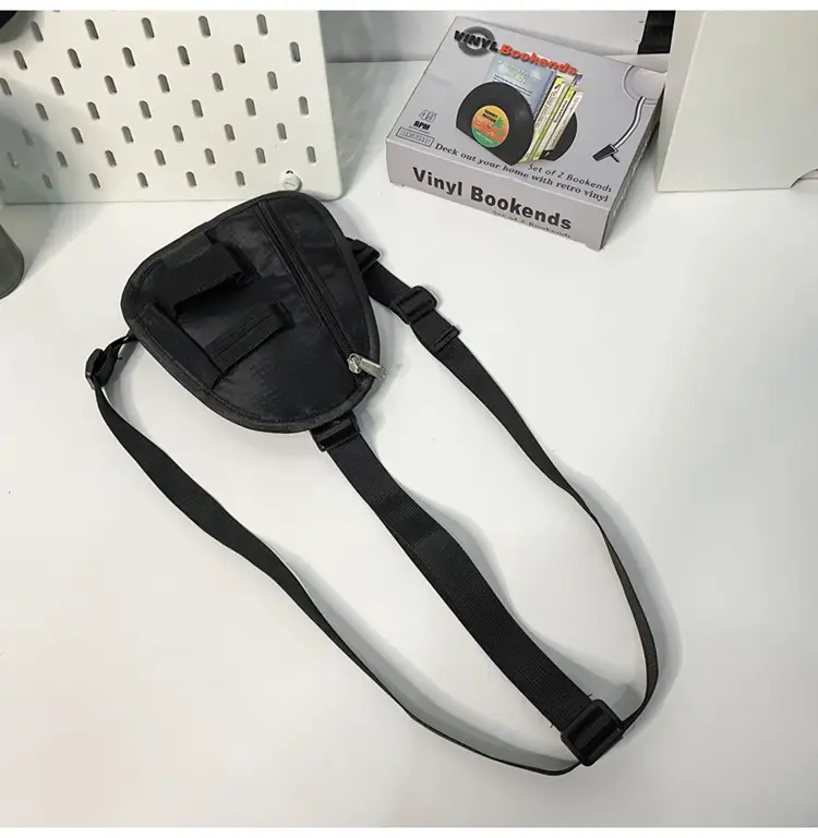 Men's Black Shoulder Crossbody Bag Lightweight Sports Fashion — feature 34