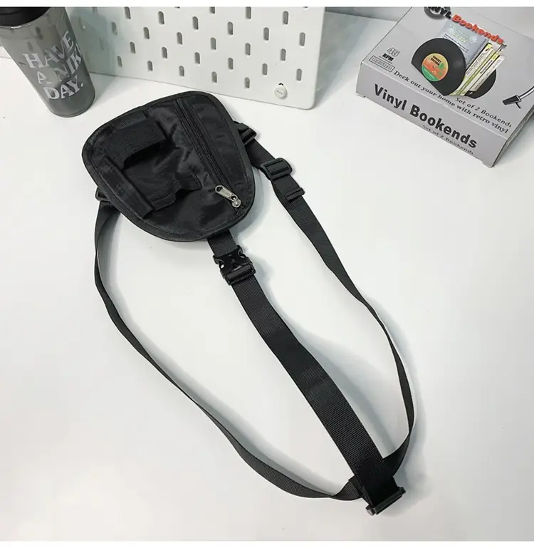 Men's Black Shoulder Crossbody Bag Lightweight Sports Fashion — feature 38