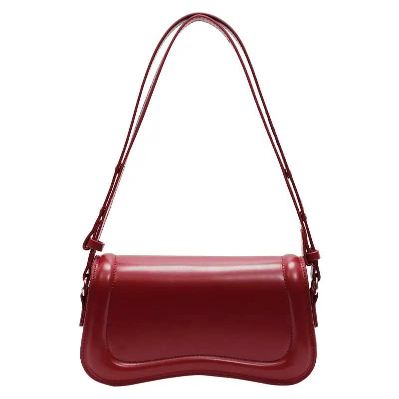 Women's Brown Leather Crossbody Bag 2022 Summer - Image 8