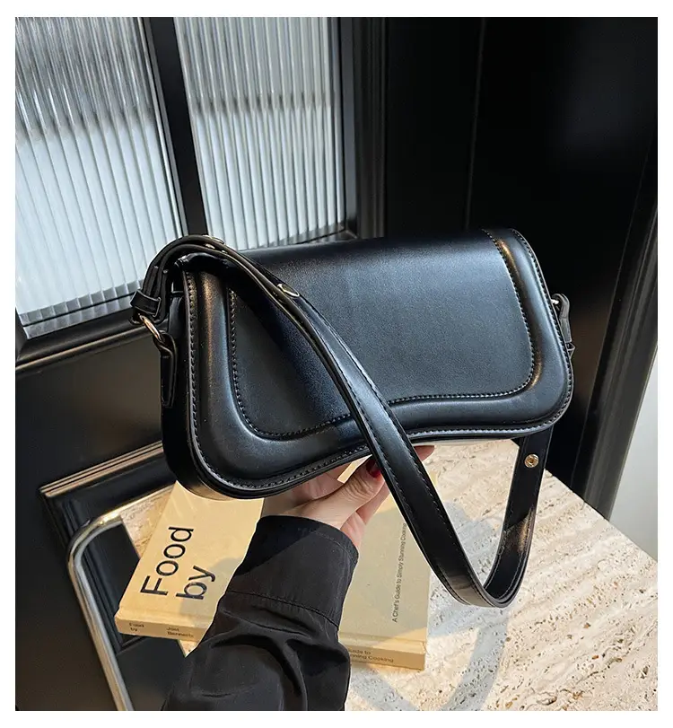 Women's Brown Leather Crossbody Bag 2022 Summer — feature 2