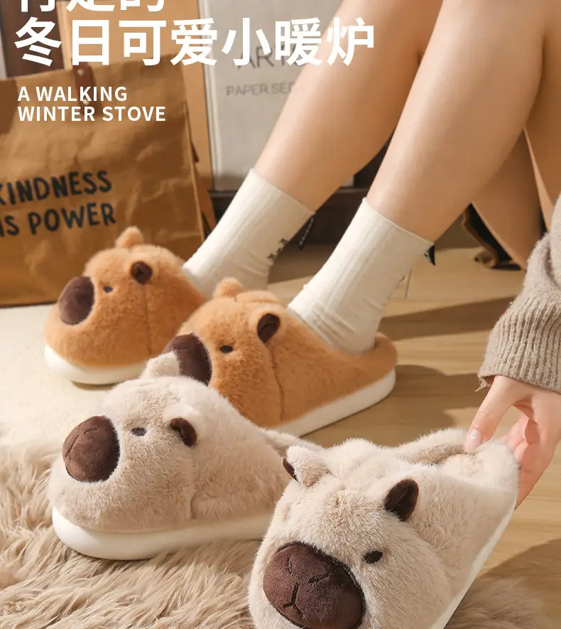 Cotton Couple Slippers for Women, Closed Heel, 2024 New — feature 18