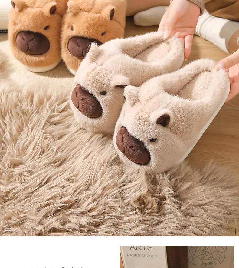 Cotton Couple Slippers for Women, Closed Heel, 2024 New — feature 25