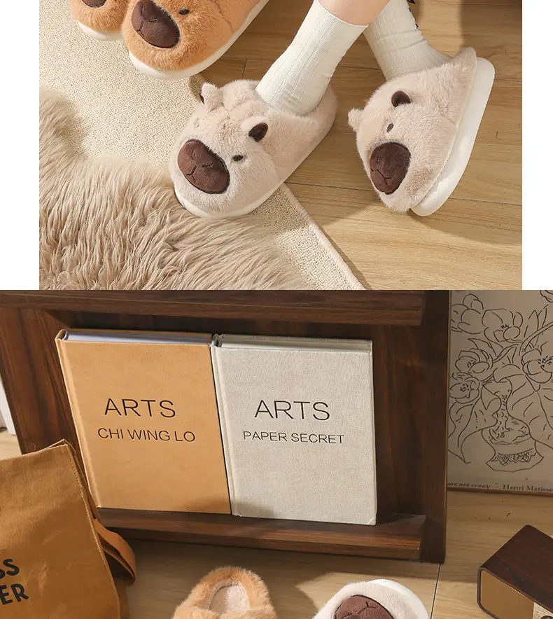 Cotton Couple Slippers for Women, Closed Heel, 2024 New — feature 27