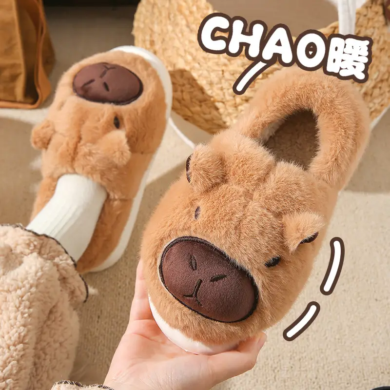 Cotton Couple Slippers for Women, Closed Heel, 2024 New - Image 2