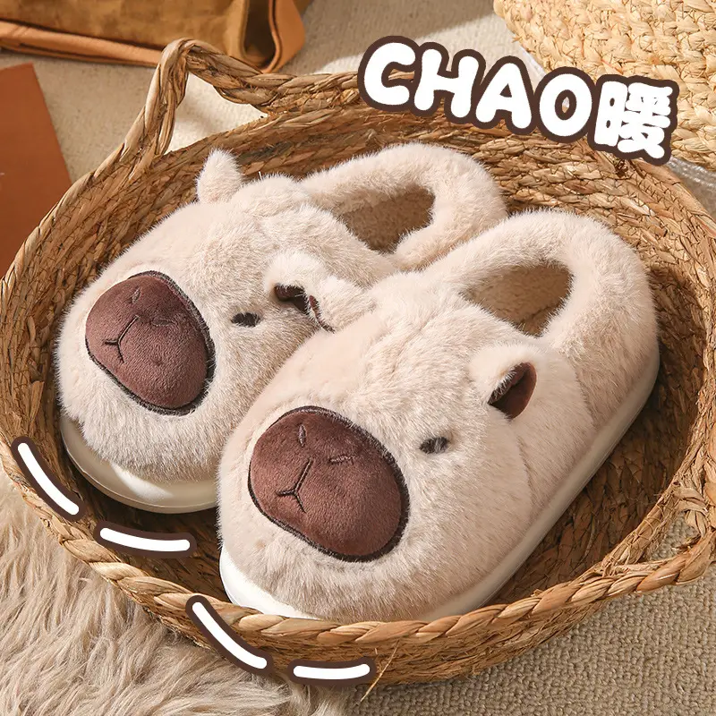 Cotton Couple Slippers for Women, Closed Heel, 2024 New - Image 3