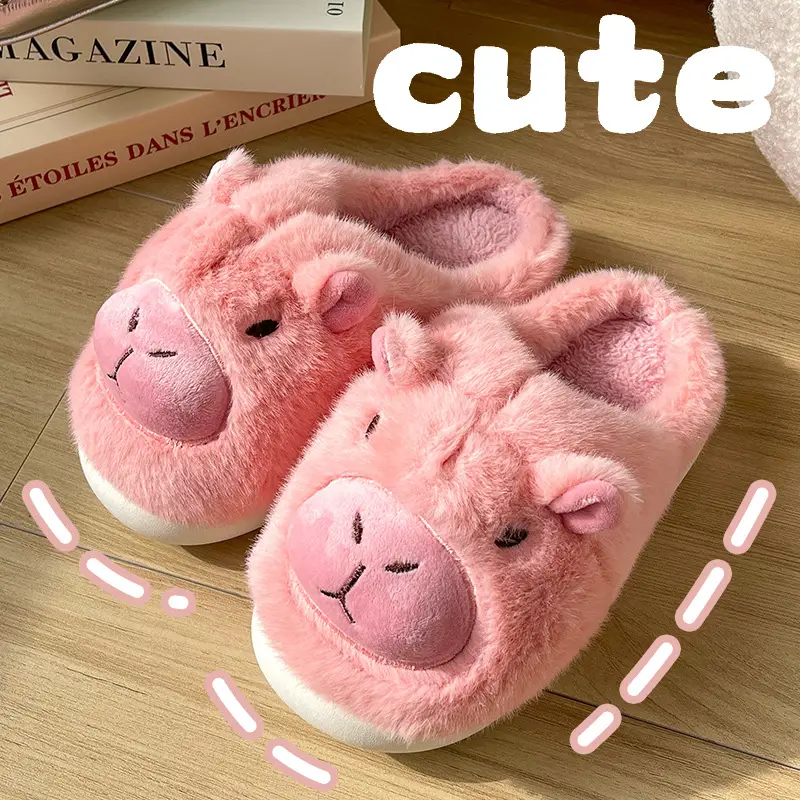 Cotton Couple Slippers for Women, Closed Heel, 2024 New - Image 7