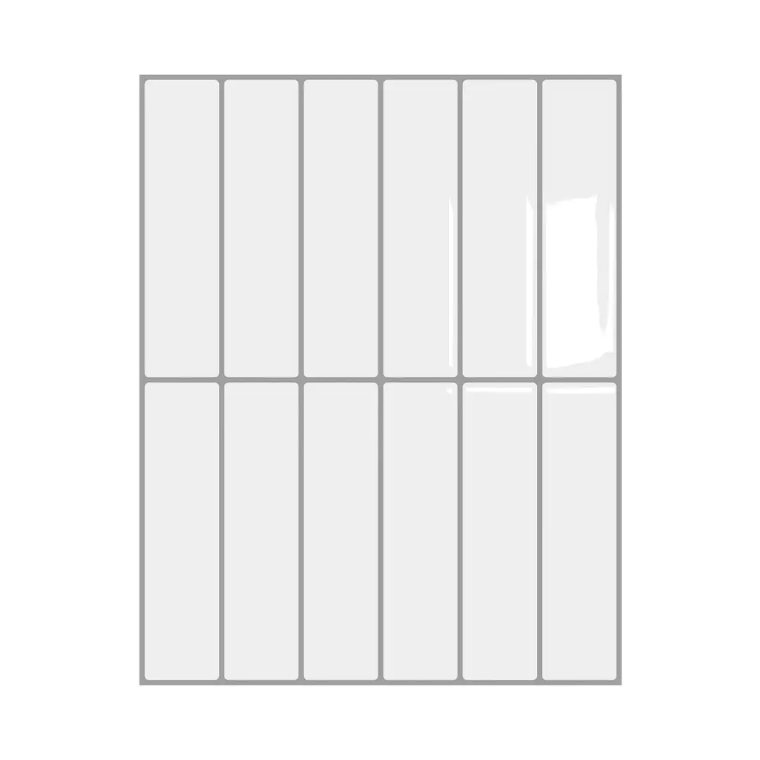 3D Three-dimensional Drop Glue Wall Stickers PU Self-adhesive DIY Kitchen Bathroom High Temperature PET Tile Sticker Wallpaper