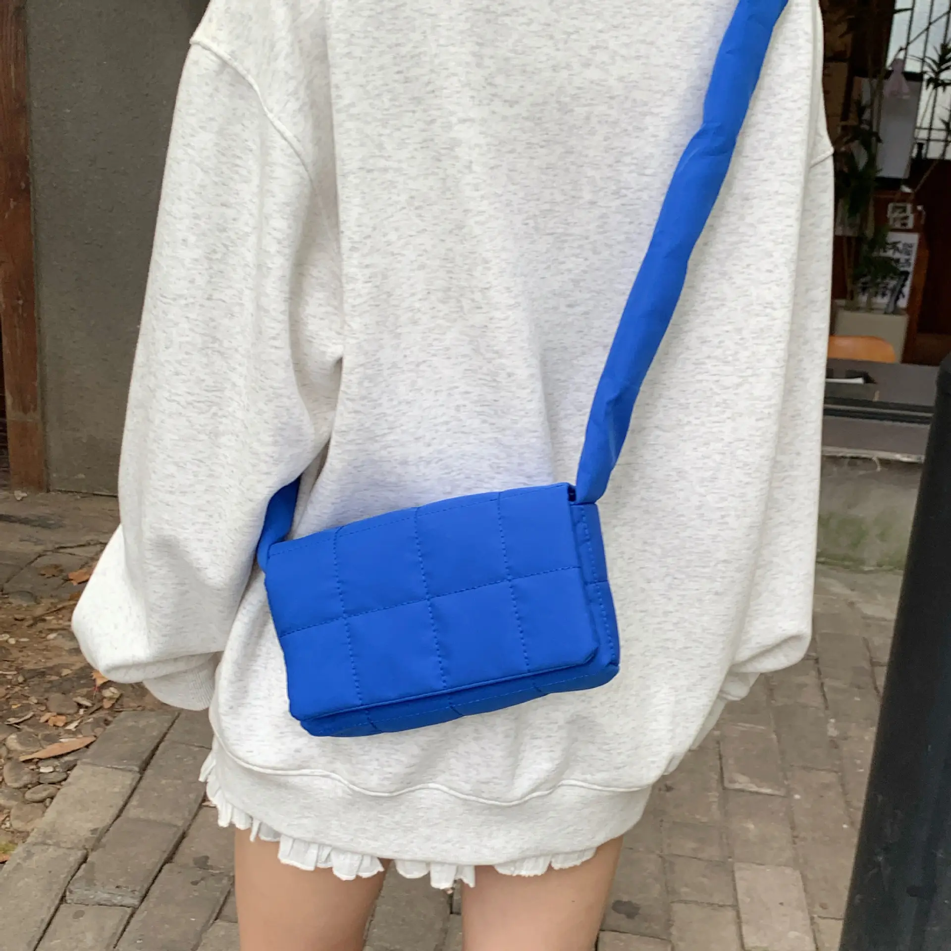 Blue Crossbody Bag for Girls Students Women - Image 4