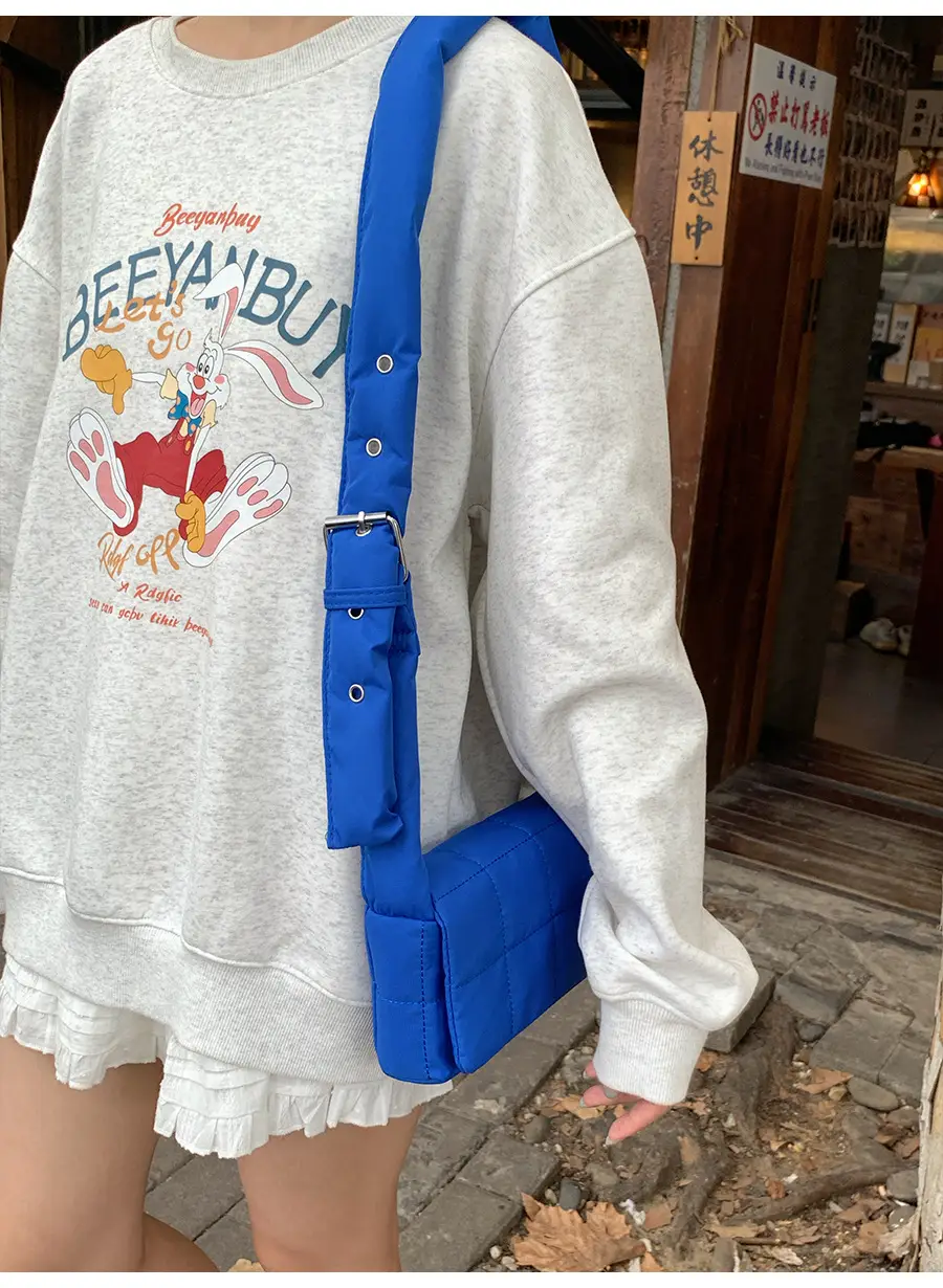 Blue Crossbody Bag for Girls Students Women — feature 12