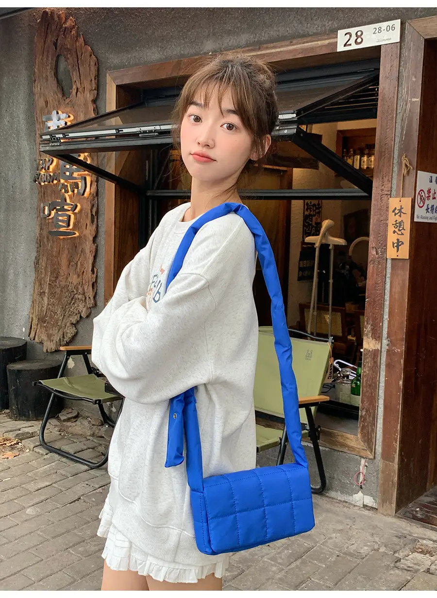 Blue Crossbody Bag for Girls Students Women — feature 15