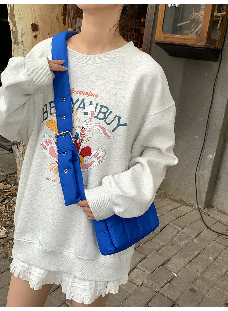 Blue Crossbody Bag for Girls Students Women — feature 2