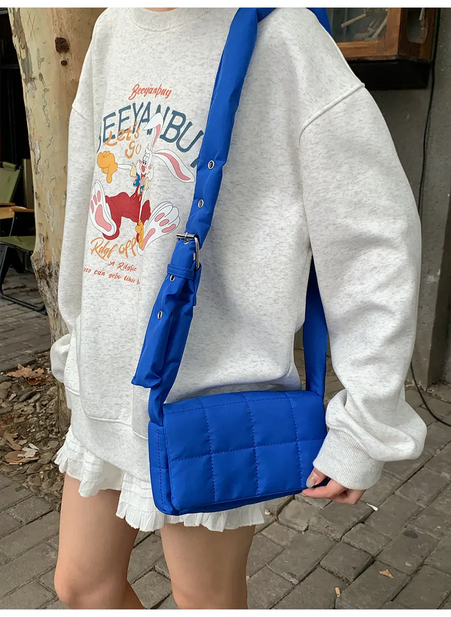 Blue Crossbody Bag for Girls Students Women — feature 5