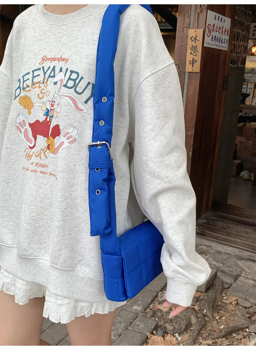 Blue Crossbody Bag for Girls Students Women — feature 7
