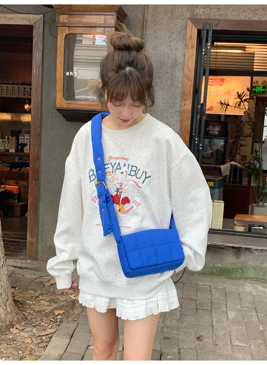 Blue Crossbody Bag for Girls Students Women — feature 8
