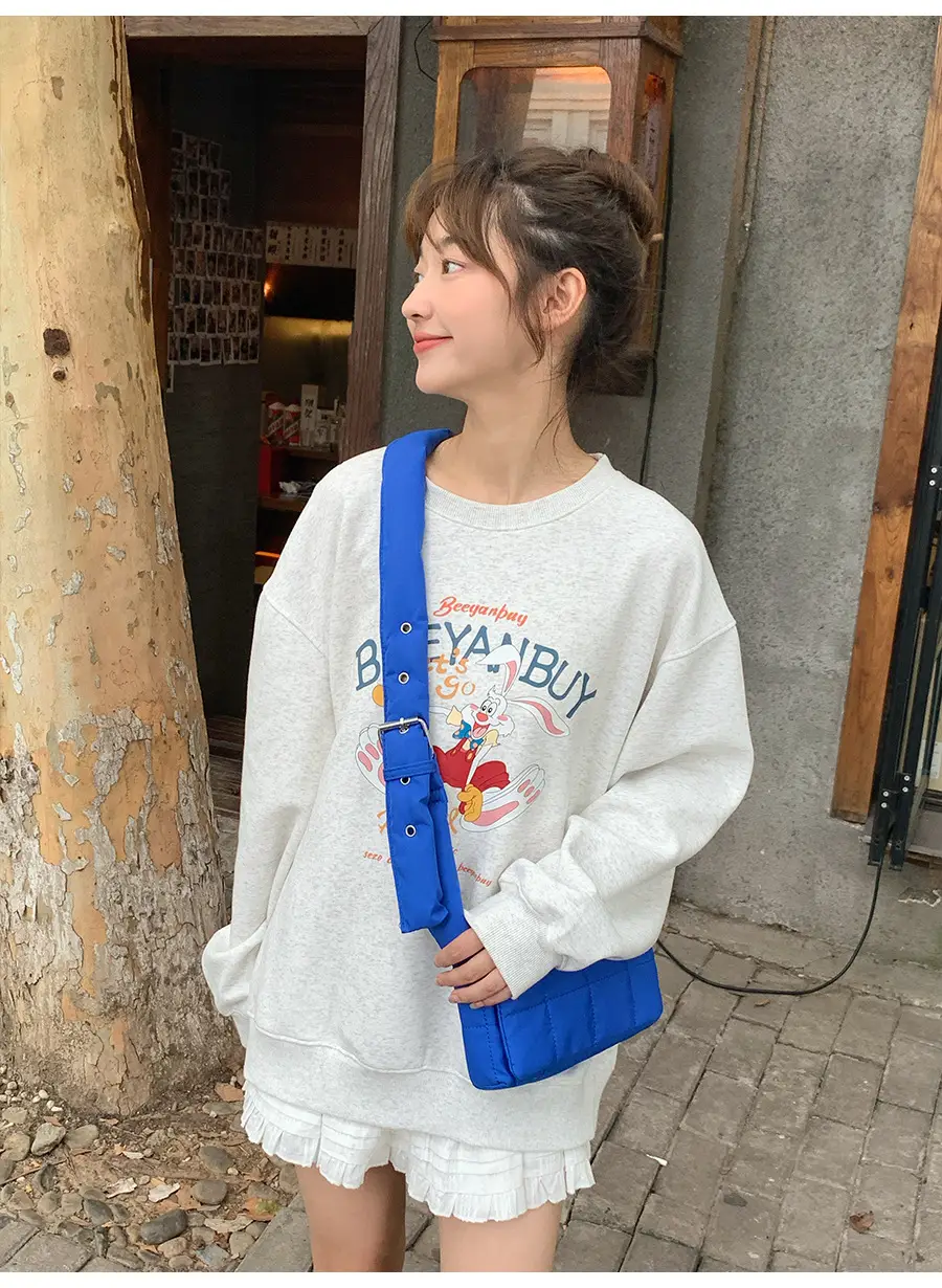 Blue Crossbody Bag for Girls Students Women — feature 9