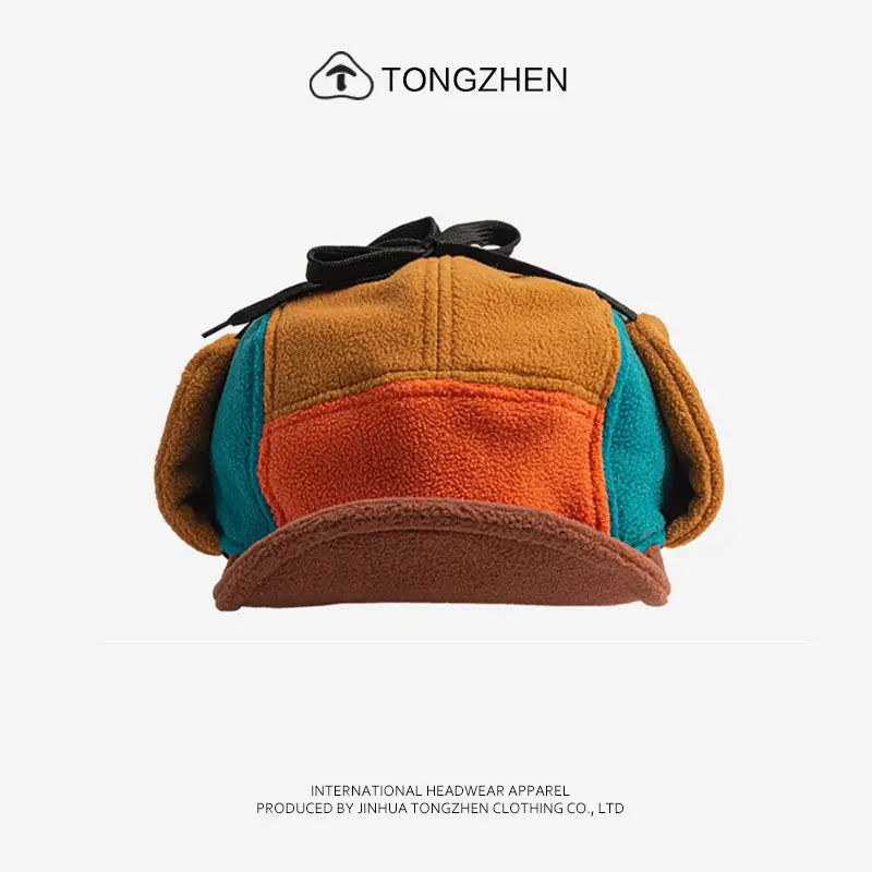 Men Wool Ear Protection Cap Black Cold Proof — feature 7