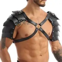 Viking Medieval Leather Belt with Four Bottle Design — feature 10