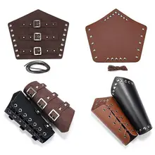 Viking Medieval Leather Belt with Four Bottle Design — feature 2