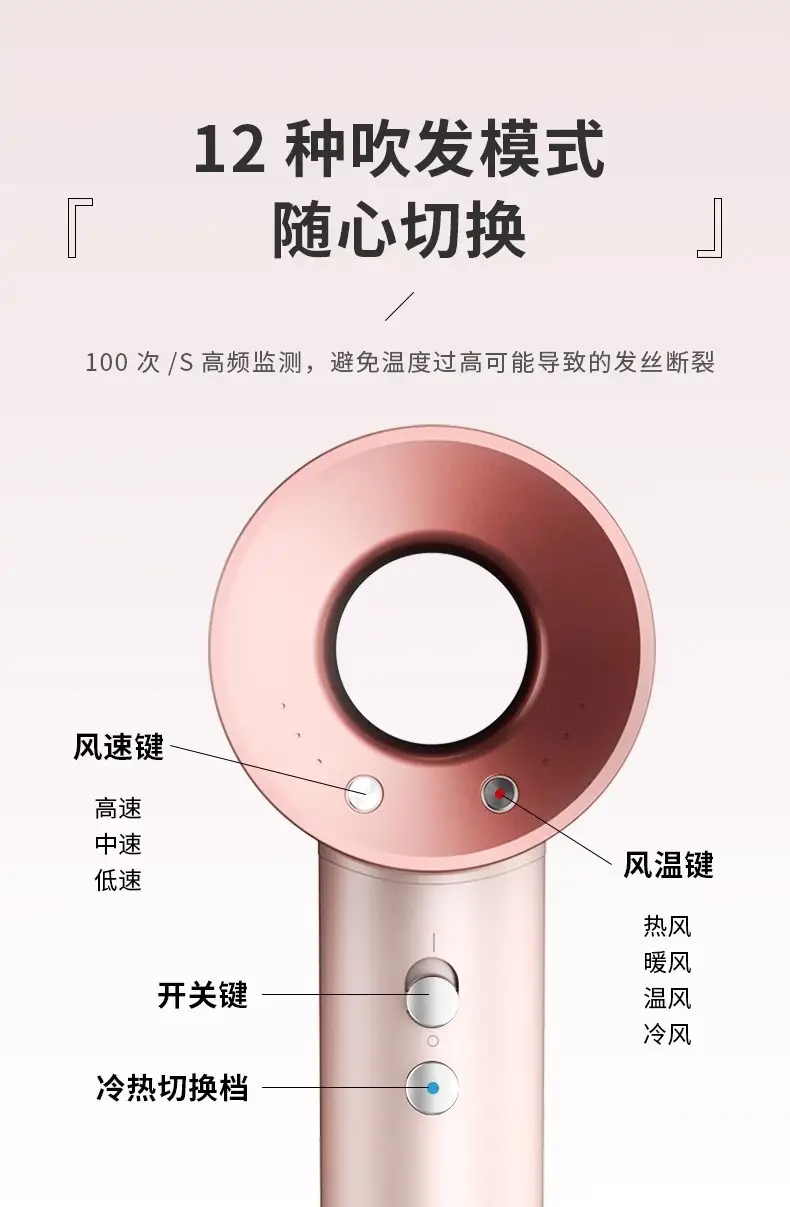Huaqiang NT Hair Dryer with Cold Sensor & Hot Protection — feature 15