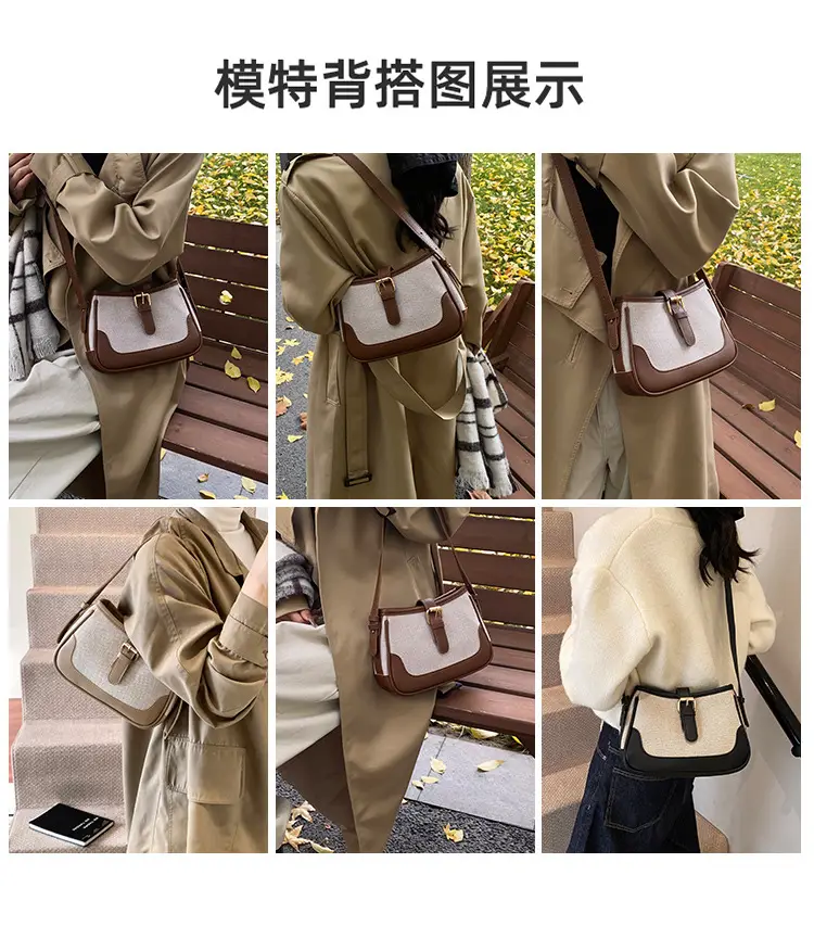 Korean Style Canvas Shoulder Bag Women 2024 — feature 11
