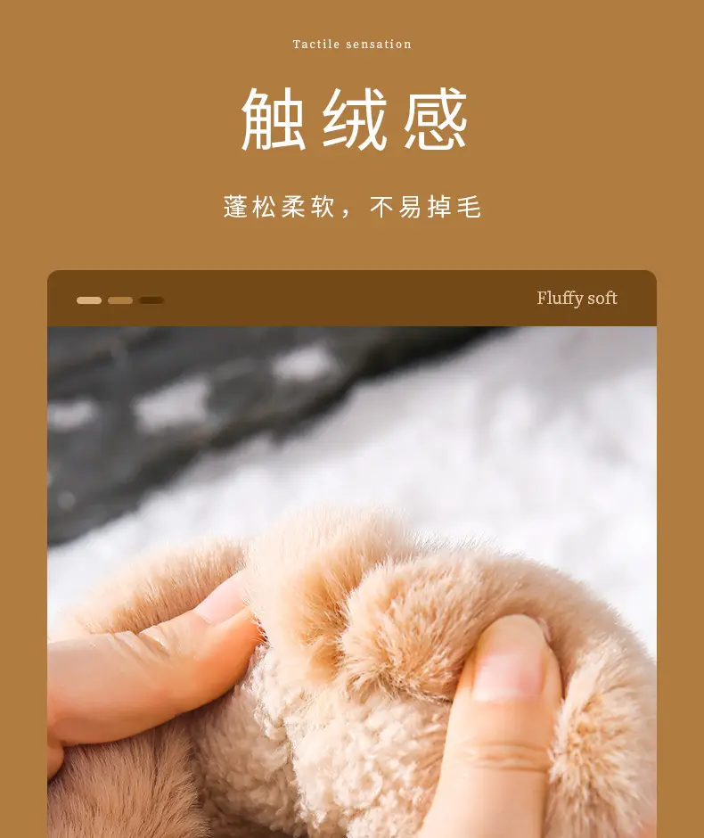 New Cotton Slippers from the Source Factory for Women, Autumn and Winter Indoor Home Warm Plush Cotton Slippers for Women in Winter — feature 7