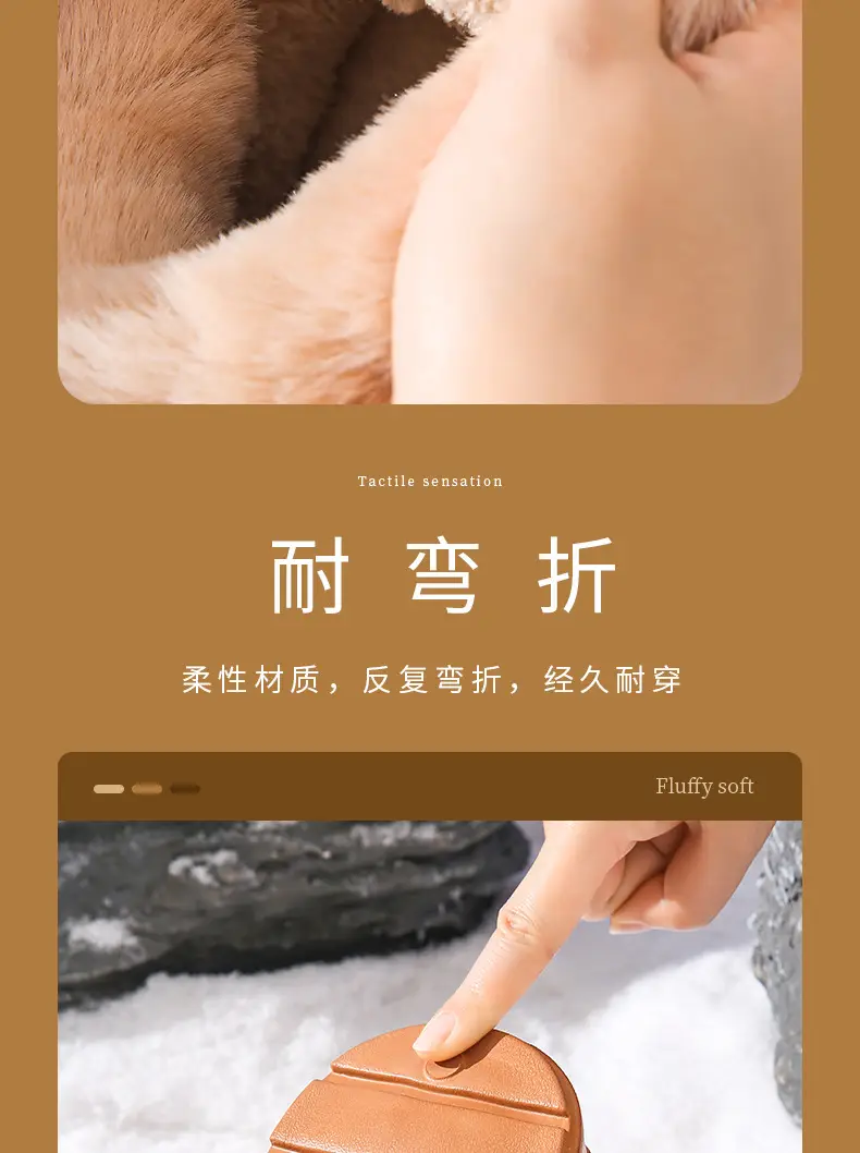New Cotton Slippers from the Source Factory for Women, Autumn and Winter Indoor Home Warm Plush Cotton Slippers for Women in Winter — feature 8