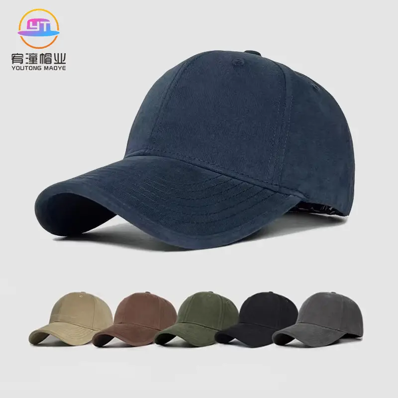 Men's Big Head Cap Deepened Brim Winter Hat - Image 6