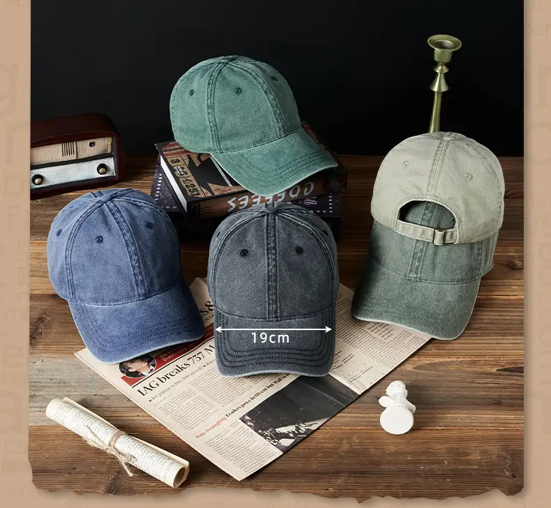 Men's Big Head Cap Deepened Brim Winter Hat — feature 7