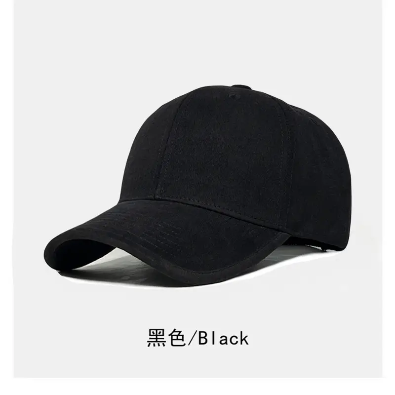 Men's Big Head Cap Deepened Brim Winter Hat - Image 4