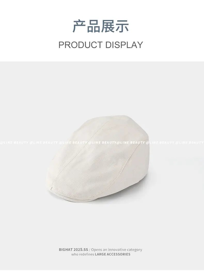 Black British Style Reversible Beret for Women — feature 16