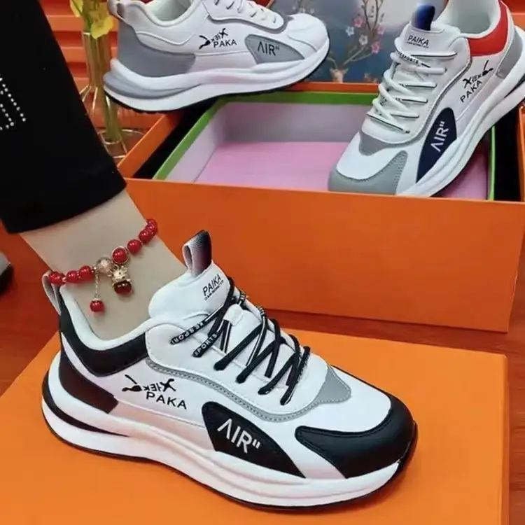 Couple Shoes, Lightweight and Breathable Student Shoes, Unisex Casual Shoes, Fashionable Leather Dad Shoes, 2026 Trend — feature 13