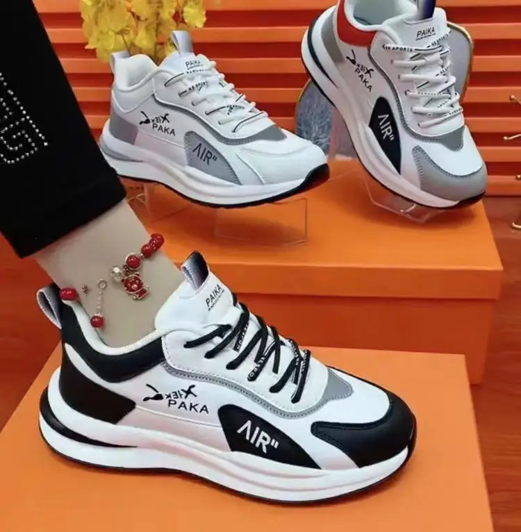 Couple Shoes, Lightweight and Breathable Student Shoes, Unisex Casual Shoes, Fashionable Leather Dad Shoes, 2026 Trend — feature 14