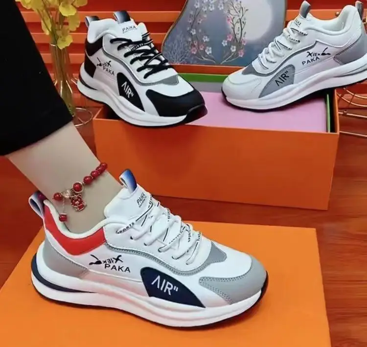Couple Shoes, Lightweight and Breathable Student Shoes, Unisex Casual Shoes, Fashionable Leather Dad Shoes, 2026 Trend — feature 7