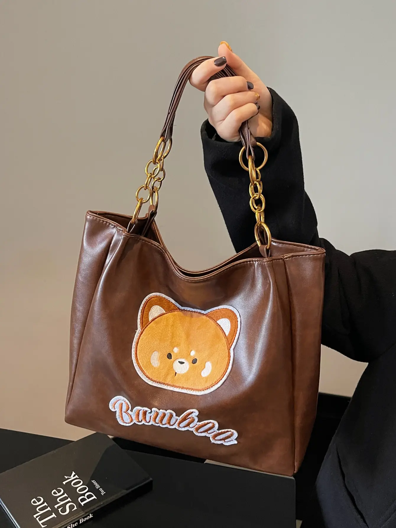 Korean Style Cartoon Tote Bag Women 2024 - Image 4