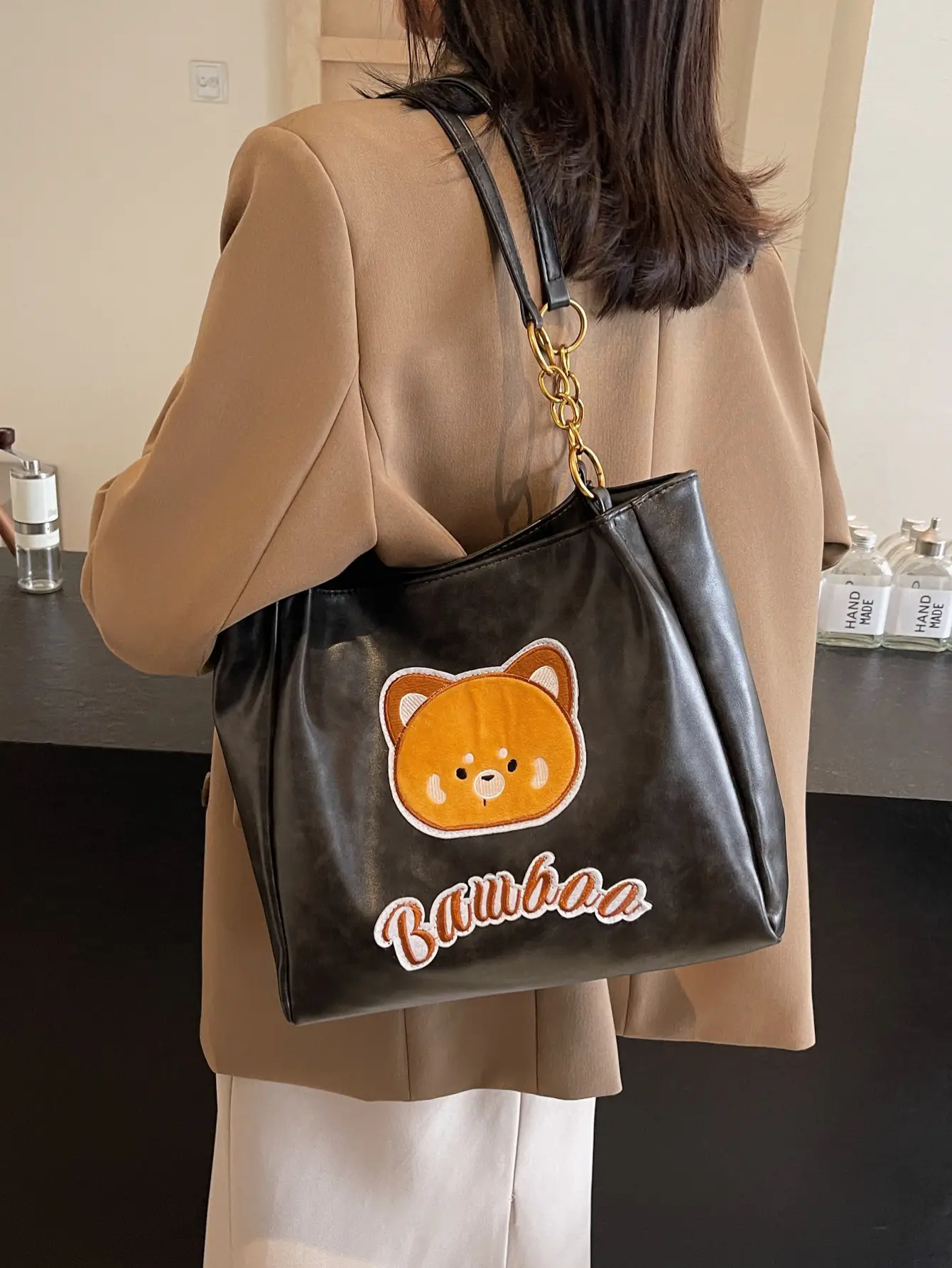 Korean Style Cartoon Tote Bag Women 2024 - Image 5