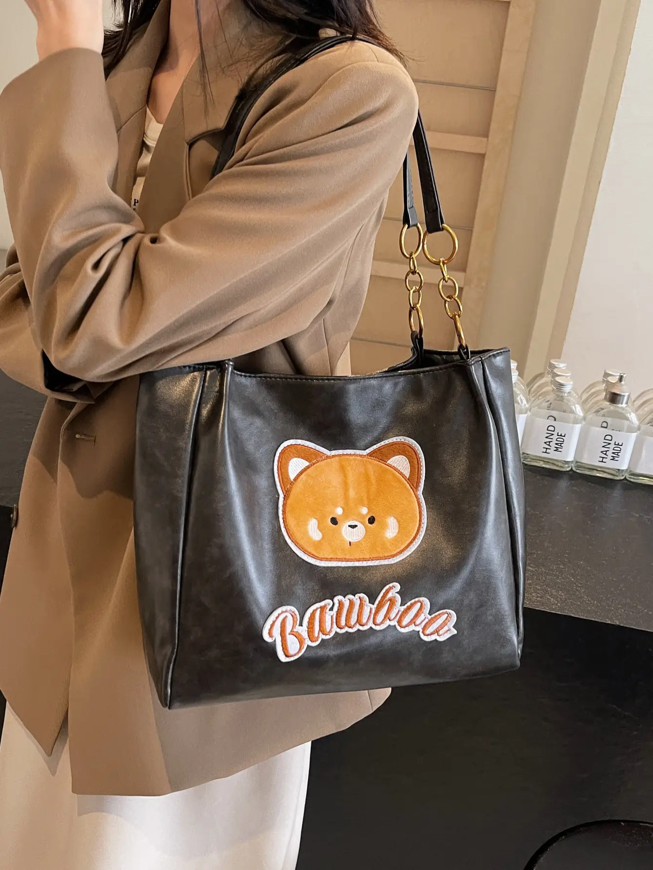 Korean Style Cartoon Tote Bag Women 2024 - Image 7
