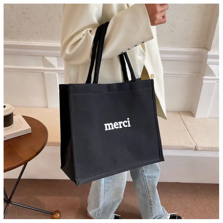 Women Canvas Tote Bag Pink Large Capacity 2024 — feature 27