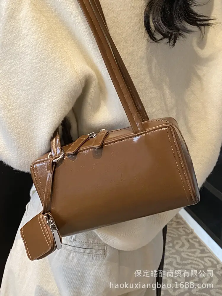 Women's Brown Crossbody Bag Autumn Winter 2024 - Image 7