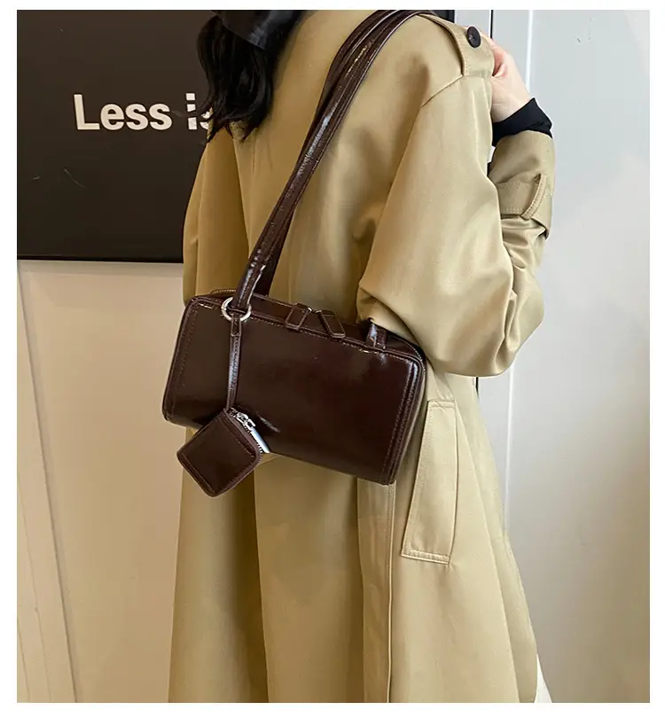 Women's Brown Crossbody Bag Autumn Winter 2024 — feature 1