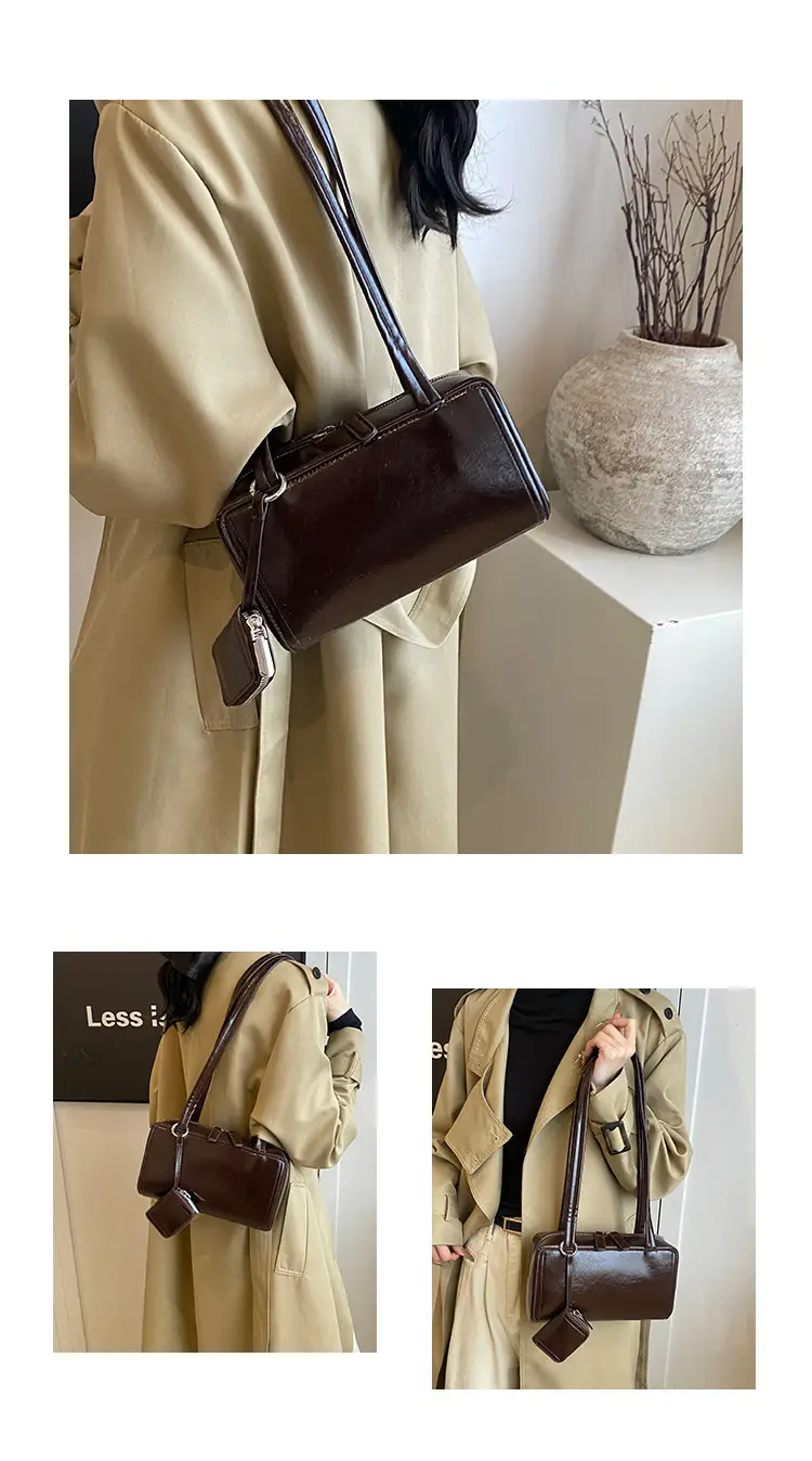 Women's Brown Crossbody Bag Autumn Winter 2024 — feature 11