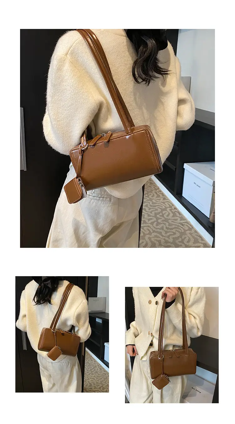 Women's Brown Crossbody Bag Autumn Winter 2024 — feature 12