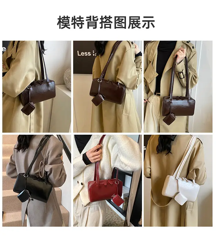 Women's Brown Crossbody Bag Autumn Winter 2024 — feature 13