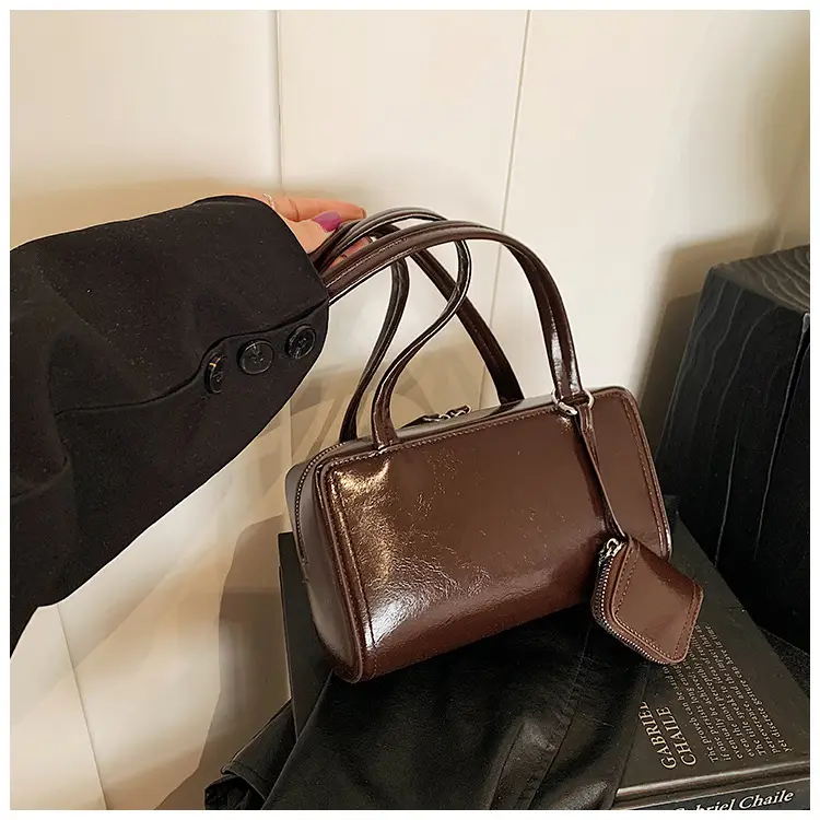 Women's Brown Crossbody Bag Autumn Winter 2024 — feature 17