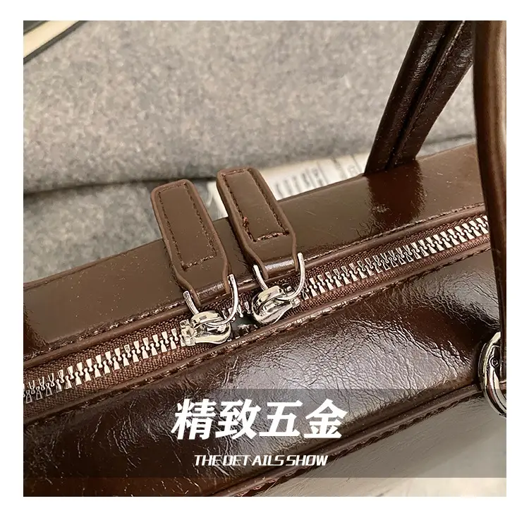 Women's Brown Crossbody Bag Autumn Winter 2024 — feature 4