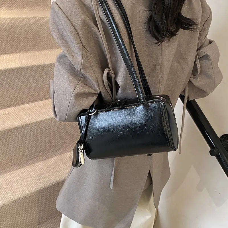 Women's Brown Crossbody Bag Autumn Winter 2024 - Image 2