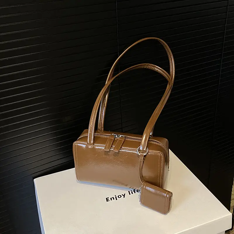 Women's Brown Crossbody Bag Autumn Winter 2024 - Image 3