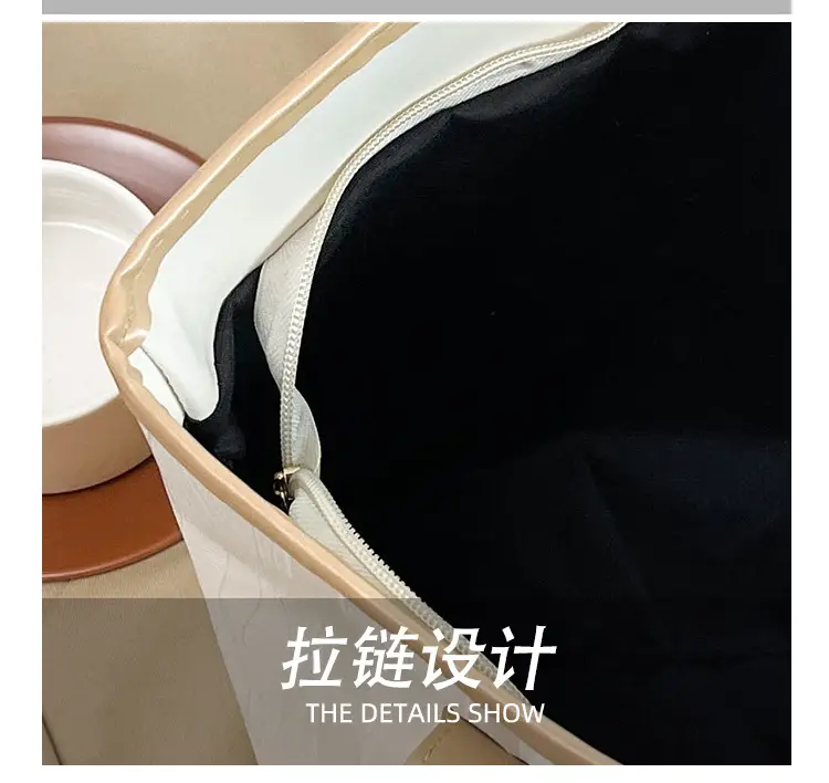 Large Capacity Women's Black Tote Bag Shoulder Bag — feature 8